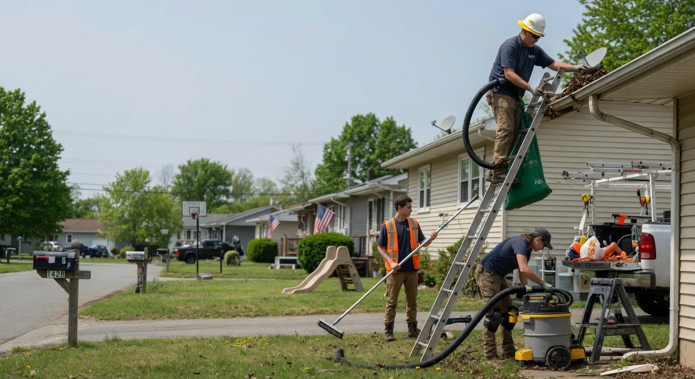 Gutter Installation in Burket, IN near me